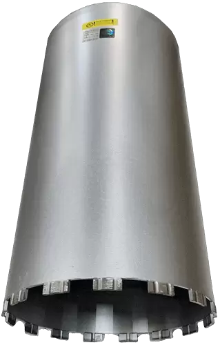 Алмазная буровая коронка 225*450 мм 1 1/4" UNC Hilberg Laser HD724 - интернет-магазин «Стронг Инструмент» город Челябинск