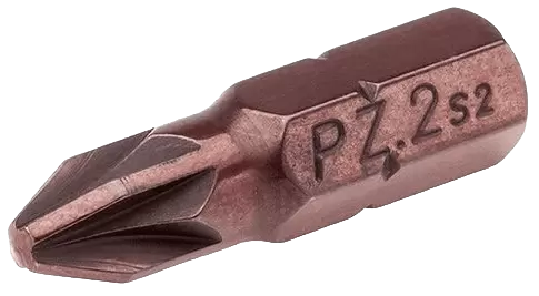 Бита для шуруповерта PZ2*25мм Сталь S2 (20шт.) PP Box Mr. Logo C025PZ2-20 - интернет-магазин «Стронг Инструмент» город Челябинск