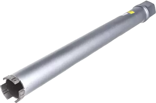 Алмазная буровая коронка 46*450 мм 1 1/4" UNC Hilberg Laser HD704 - интернет-магазин «Стронг Инструмент» город Челябинск