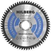 Пильный диск по алюминию 190*30/20*Т64 Industrial Hilberg HA190