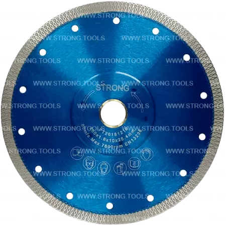 Алмазный диск по керамограниту 200*25.4/22.23*20мм Turbo Pro Strong СТД-19200200