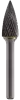 Борфреза снарядная - парабола по металлу 12мм тип G (SPG) Strong СТМ-51760012