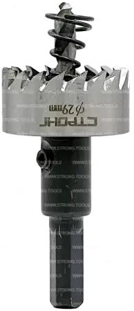 Коронка по листовому металлу 29мм HSS Strong СТК-06300029