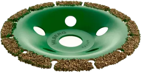 Чашка плоская 125мм для резки и шлифования зерно 30 Hilberg 531125 - интернет-магазин «Стронг Инструмент» город Челябинск