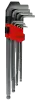 Набор шестигранных ключей HEX с шариком из 9 предметов "L" (1.5-10мм) Strong СТП-92200001 - интернет-магазин «Стронг Инструмент» город Челябинск
