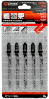 Пилки для лобзика 5шт. T101AO HCS 83мм по мягкой древесине Strong СТУ-21110104 - интернет-магазин «Стронг Инструмент» город Челябинск