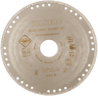 Алмазный диск по металлу 125*22.23*3*1.5мм Super Metal Correct Cut Hilberg 502125 - интернет-магазин «Стронг Инструмент» город Челябинск
