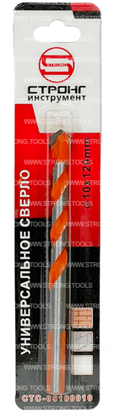 Сверло универсальное 10*80*120 Multi Construction Strong СТС-05100010 - интернет-магазин «Стронг Инструмент» город Челябинск