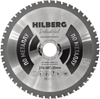 Пильный диск по металлу 210*30*Т48 Industrial Hilberg HF210 - интернет-магазин «Стронг Инструмент» город Челябинск