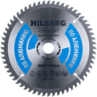 Пильный диск по алюминию 180*20*Т60 Industrial Hilberg HA180 - интернет-магазин «Стронг Инструмент» город Челябинск