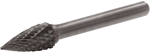 Борфреза снарядная - парабола по металлу 10мм тип G (SPG) Strong СТМ-51760010 - интернет-магазин «Стронг Инструмент» город Челябинск