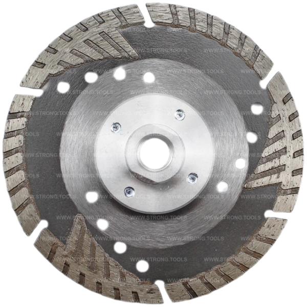 Алмазный диск с фланцем 125*М14*10мм Turbo-Segment Strong СТД-18700125 - интернет-магазин «Стронг Инструмент» город Челябинск