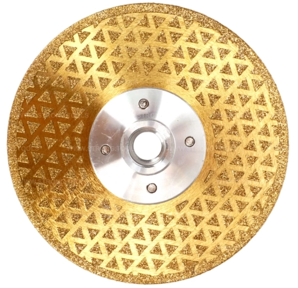 Алмазный диск с фланцем 125*М14 (гальванический) Maxprospa МД-10500125 - интернет-магазин «Стронг Инструмент» город Челябинск